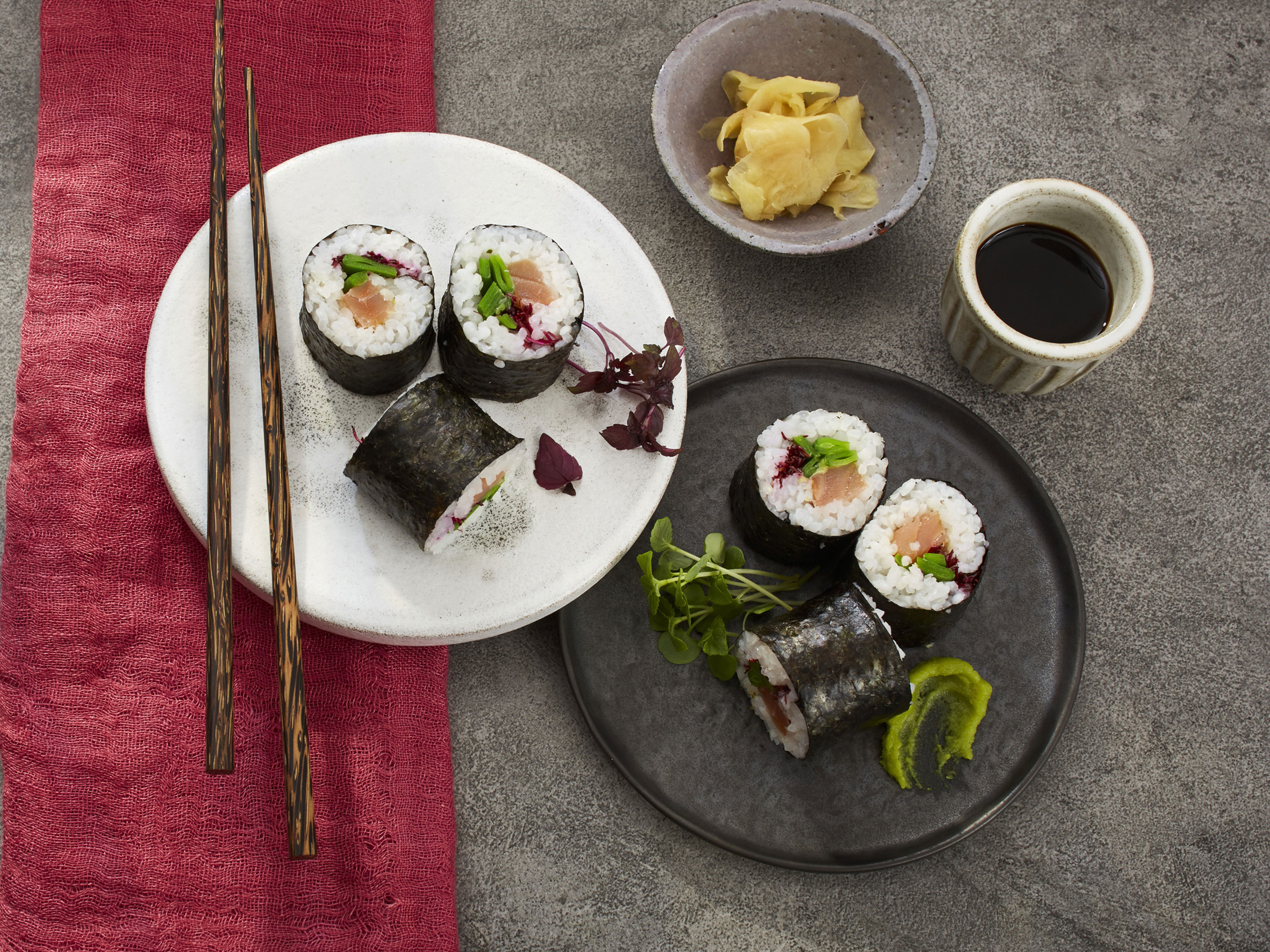 Rezept: Maki-Sushi mit Thai Lachs