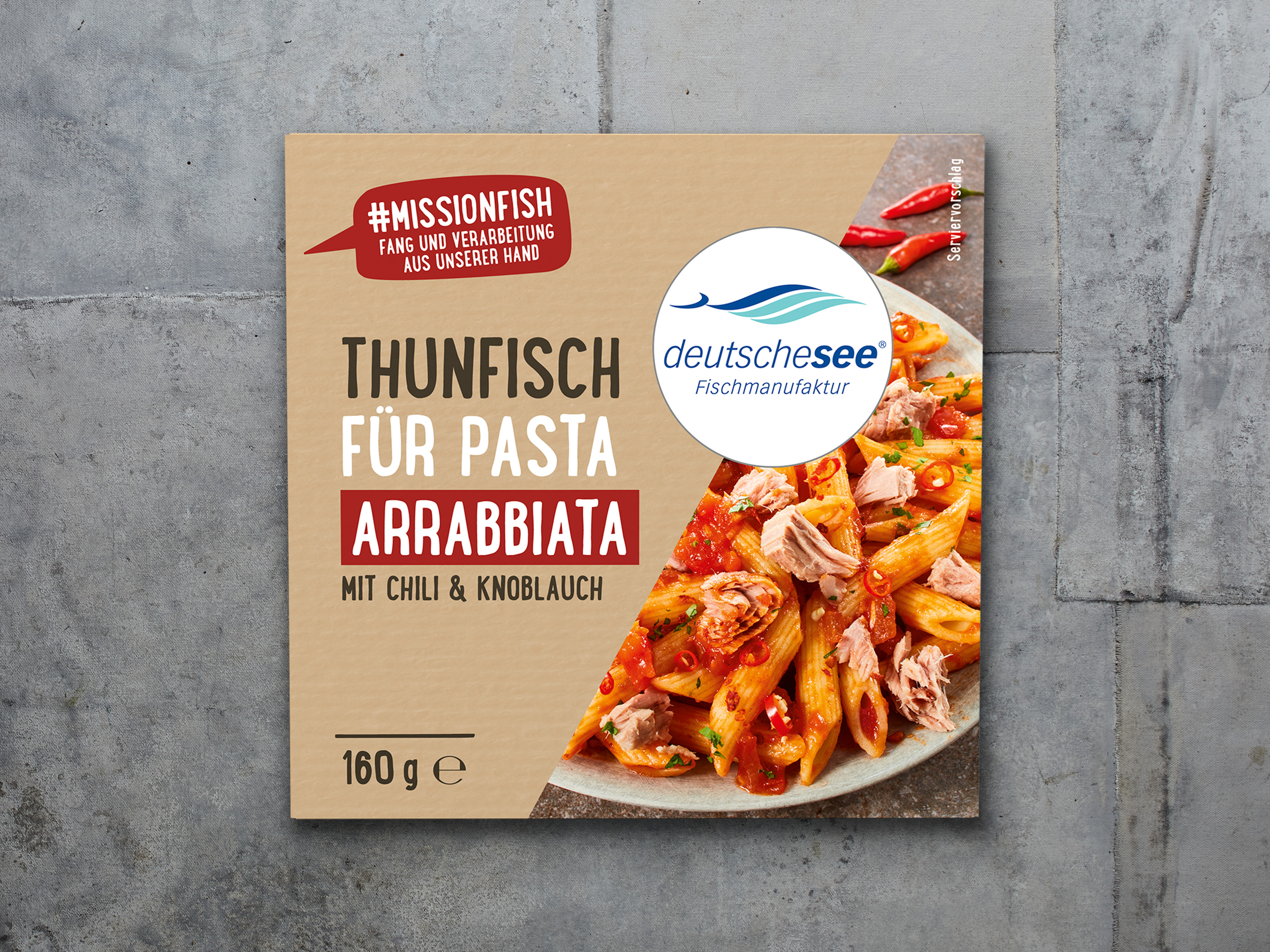 Deutsche See »Thunfisch für Pasta Arrabbiata«