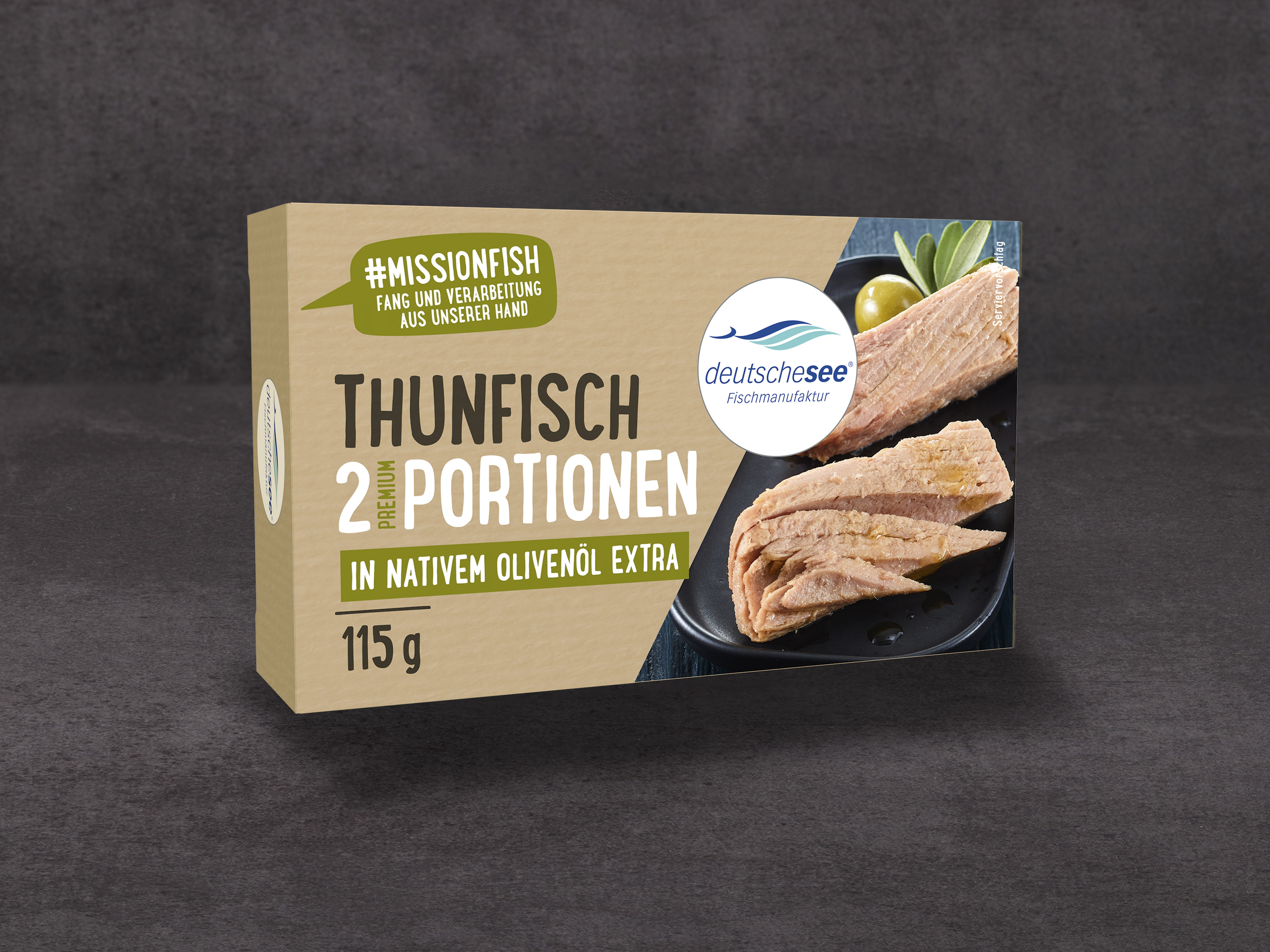 Deutsche See »Thunfisch Premium Portionen in Olivenöl« · 115 g