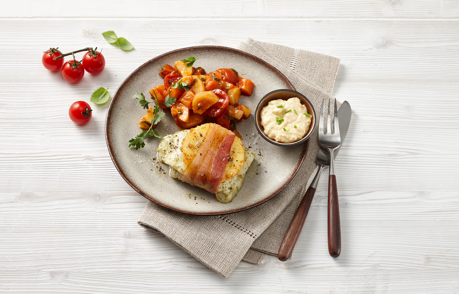 Skreifilet »Rösti-Speck«