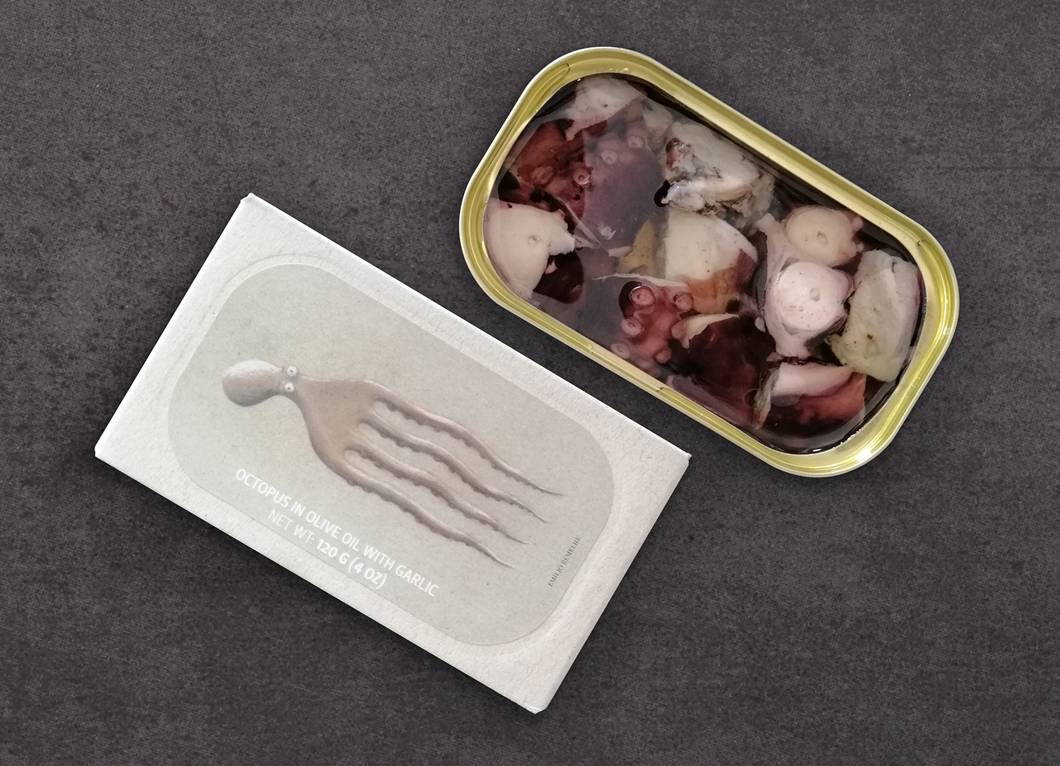 José Gourmet »Oktopus in Olivenöl mit Knoblauch«