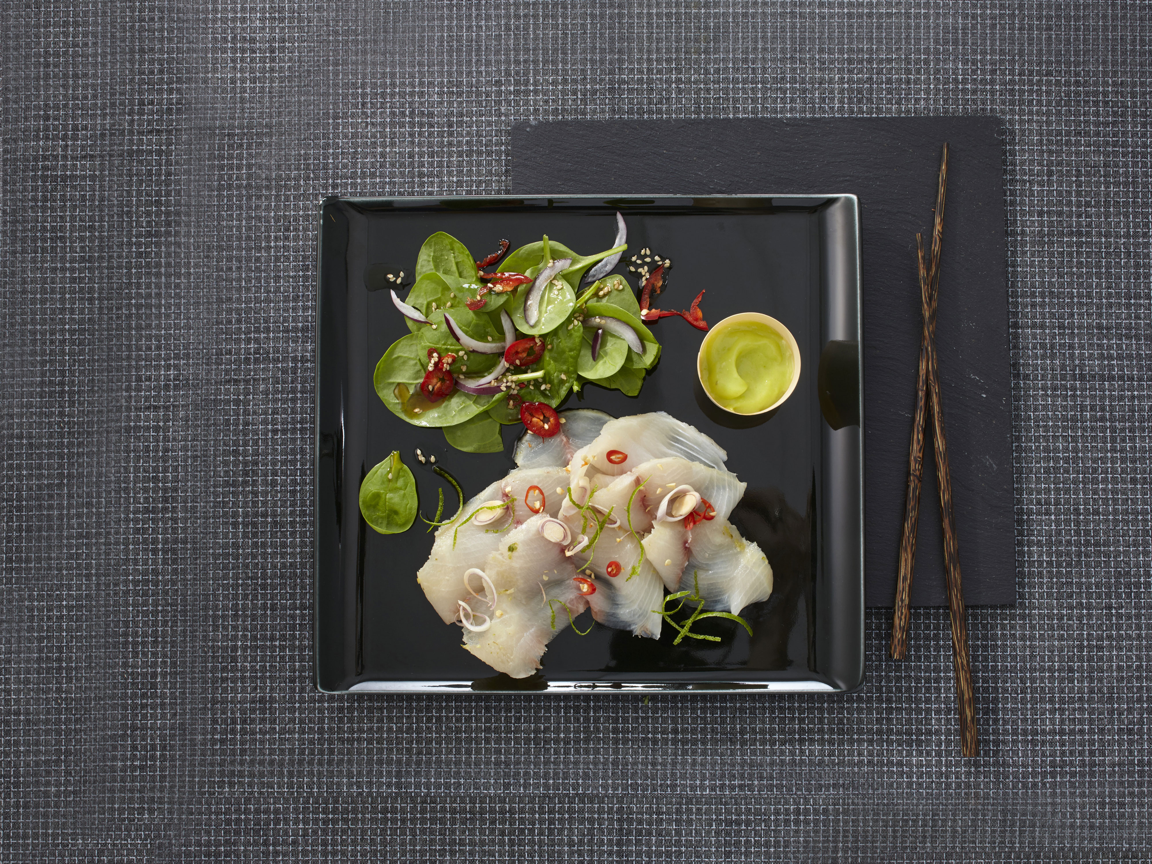 Gelbschwanzmakrele (Hamachi) Filet · Sashimi-Qualität