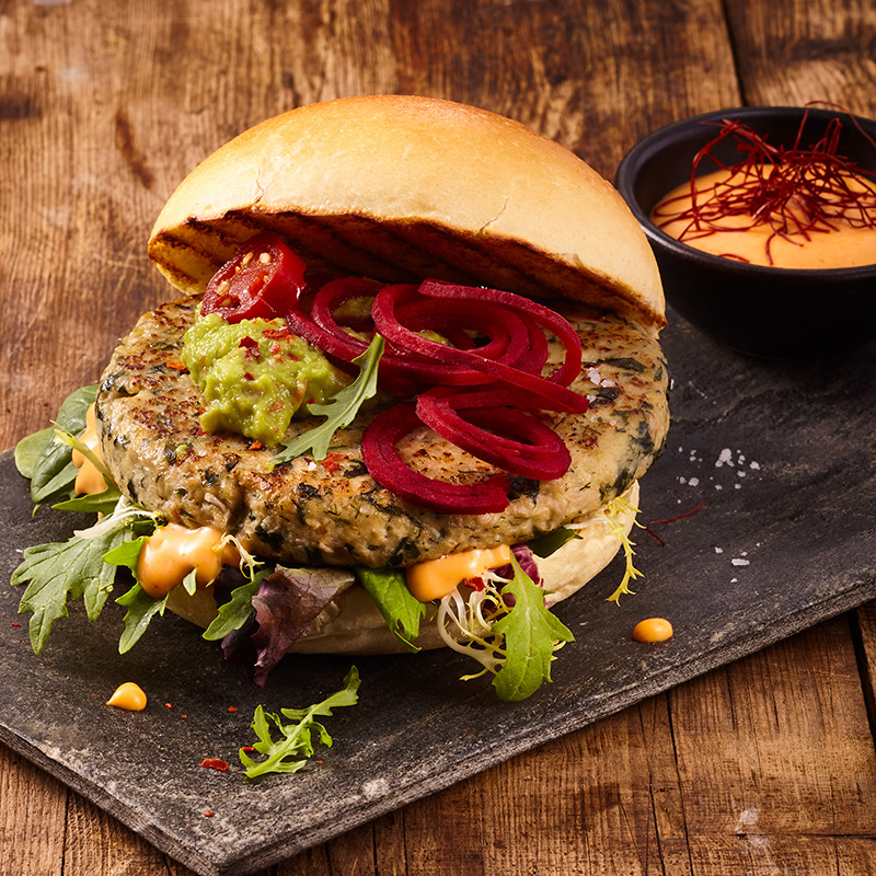 JackfruchtAlgenPatty