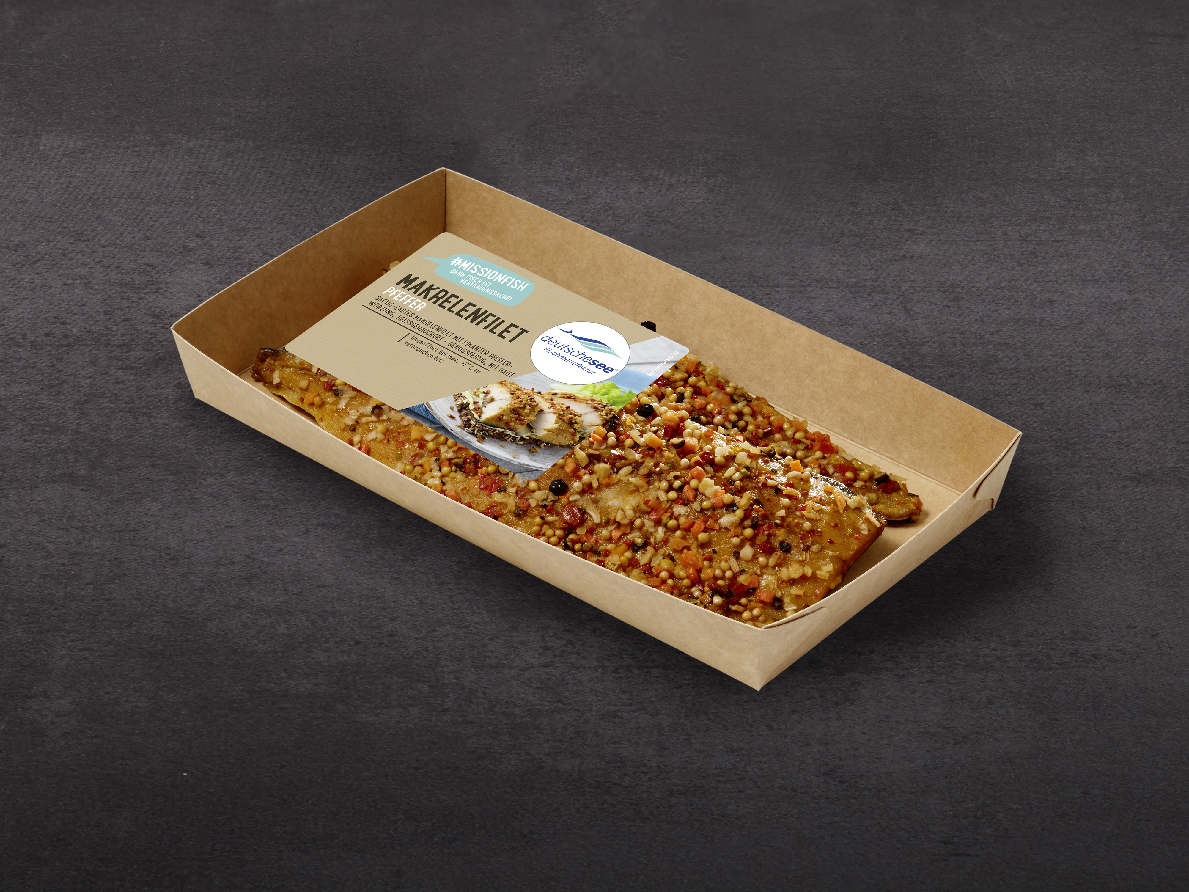 Makrelenfilet »Pfeffer«
