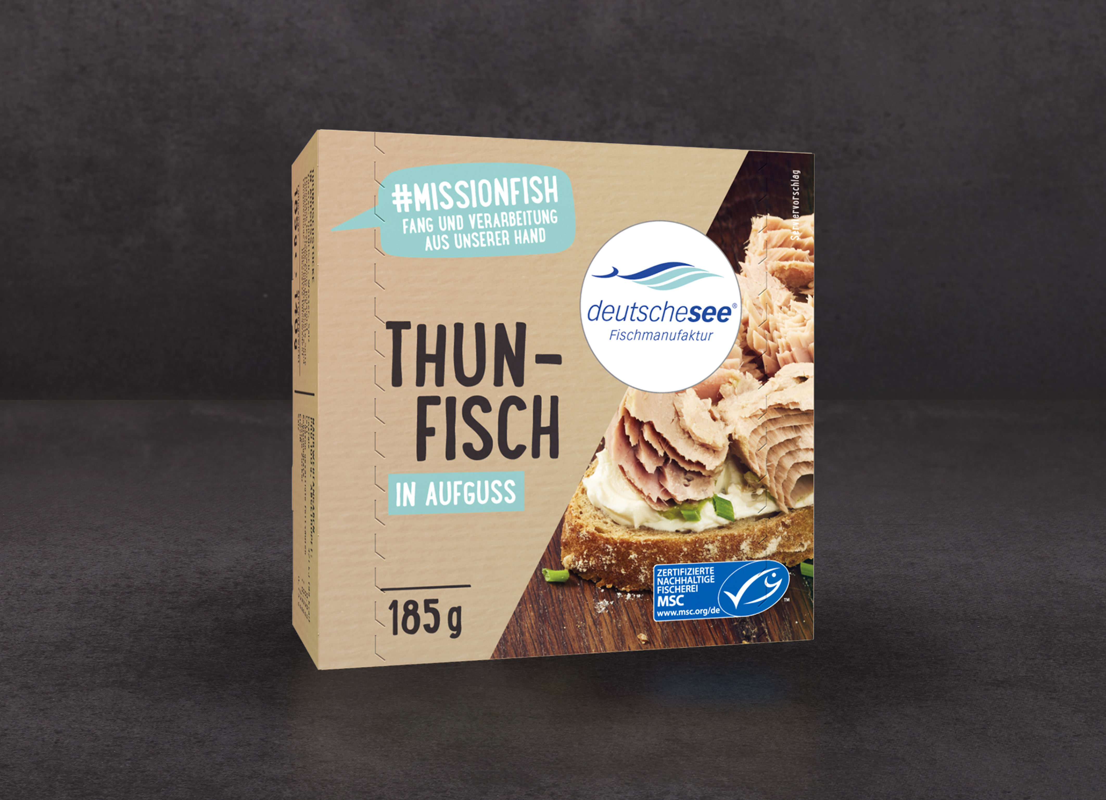 Deutsche See »Thunfisch in Aufguss« · 185g