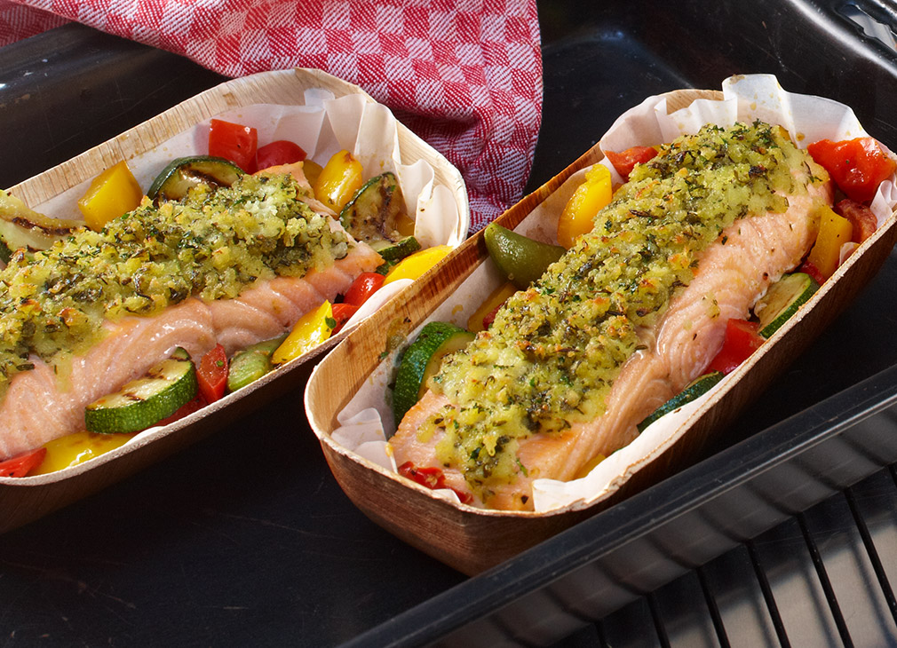 Wildlachs Kräuterkruste