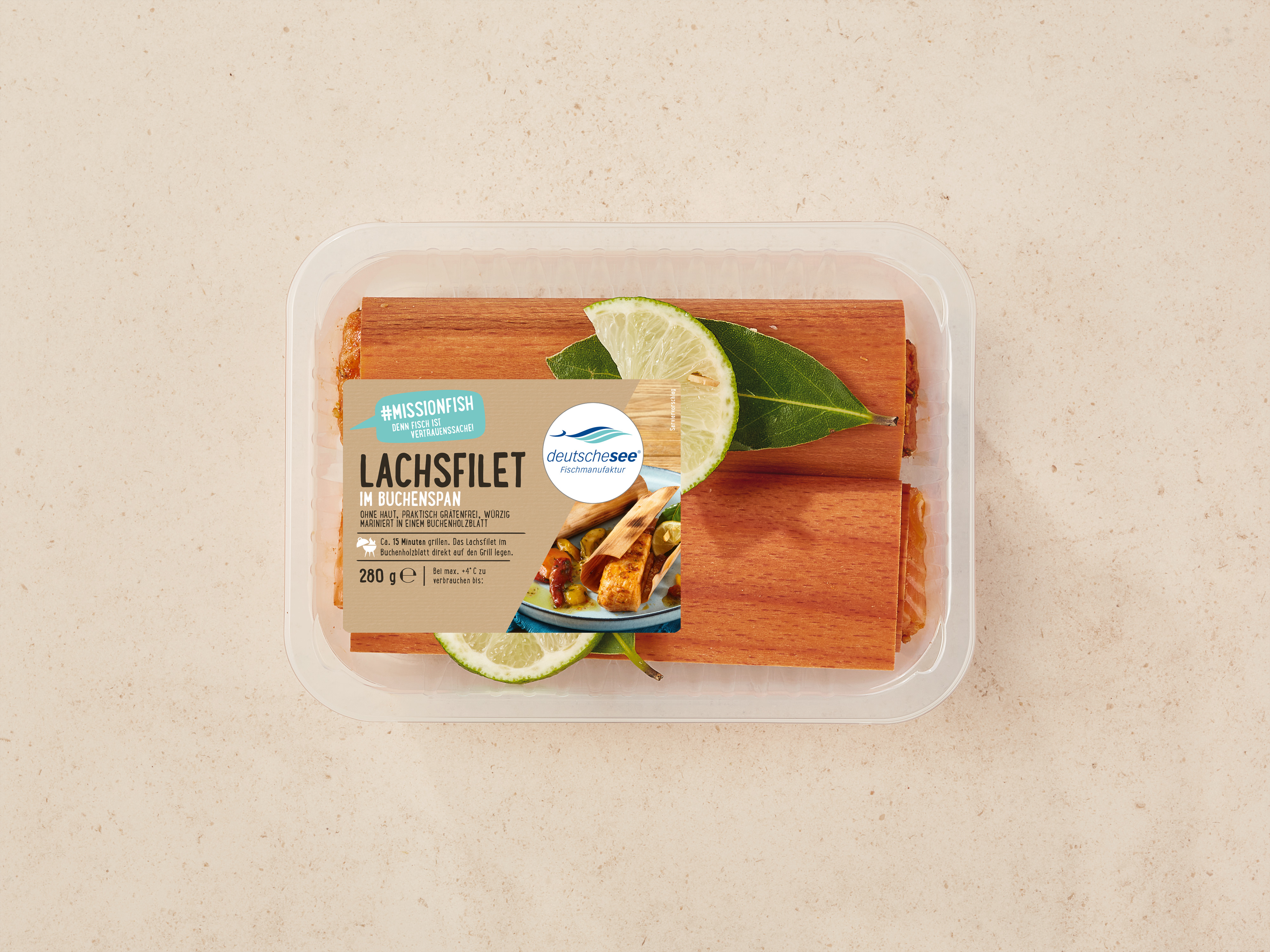 Lachs-Filet »Buchenspan«