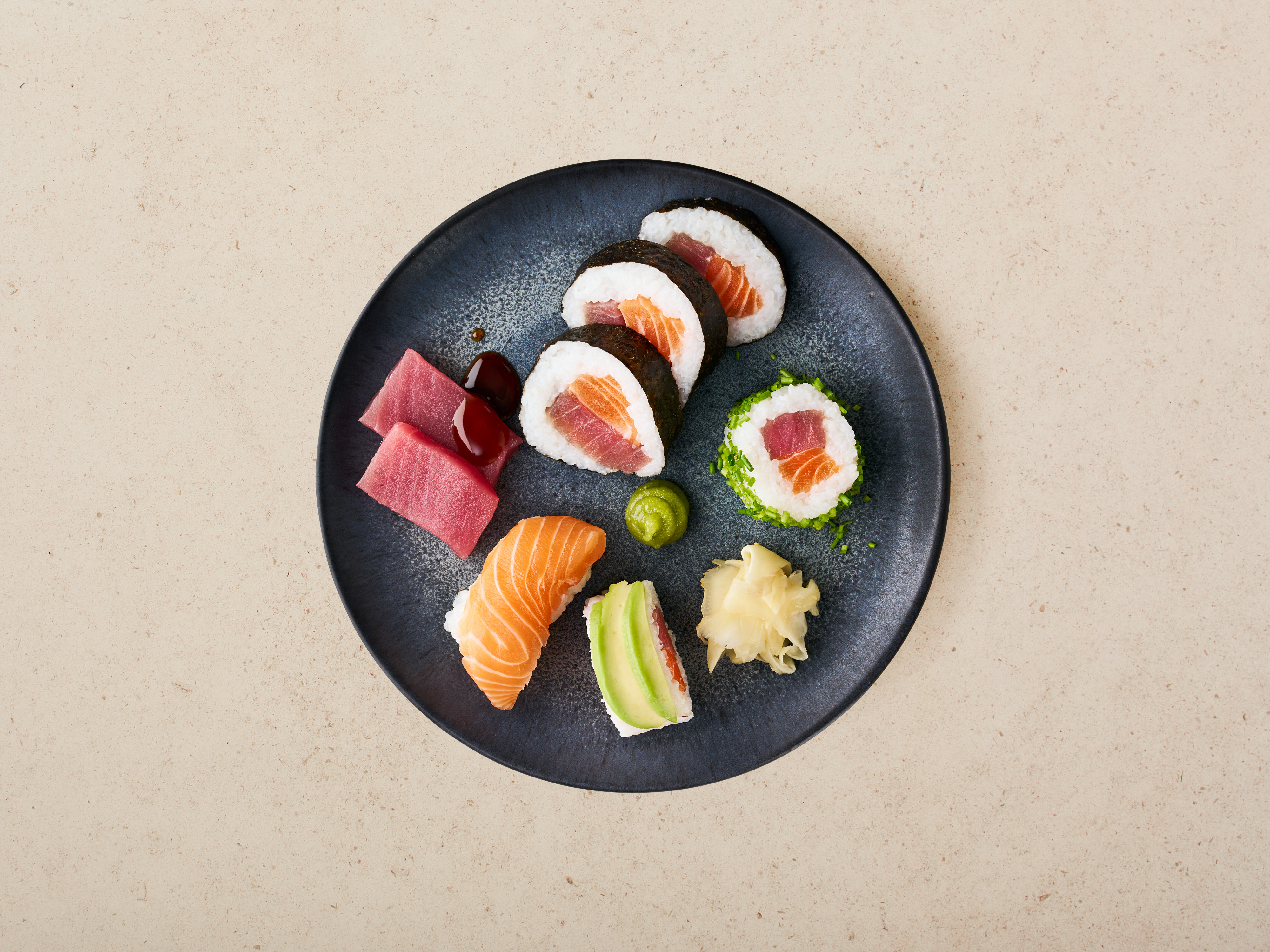 Sushi Fisch in Sashimi-Qualität