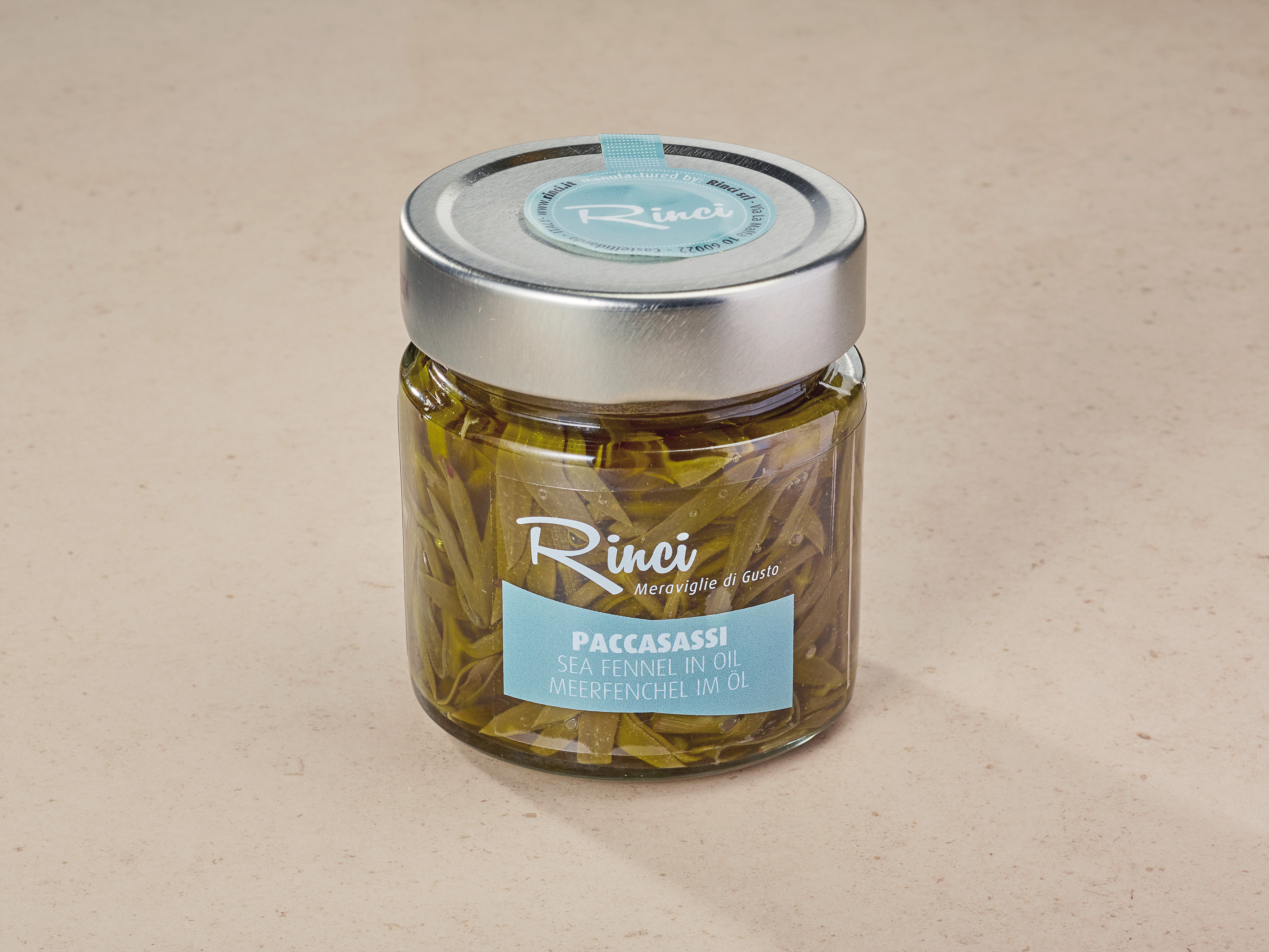 Meerfenchel in Olivenöl · Slowfood Arche-Produkt