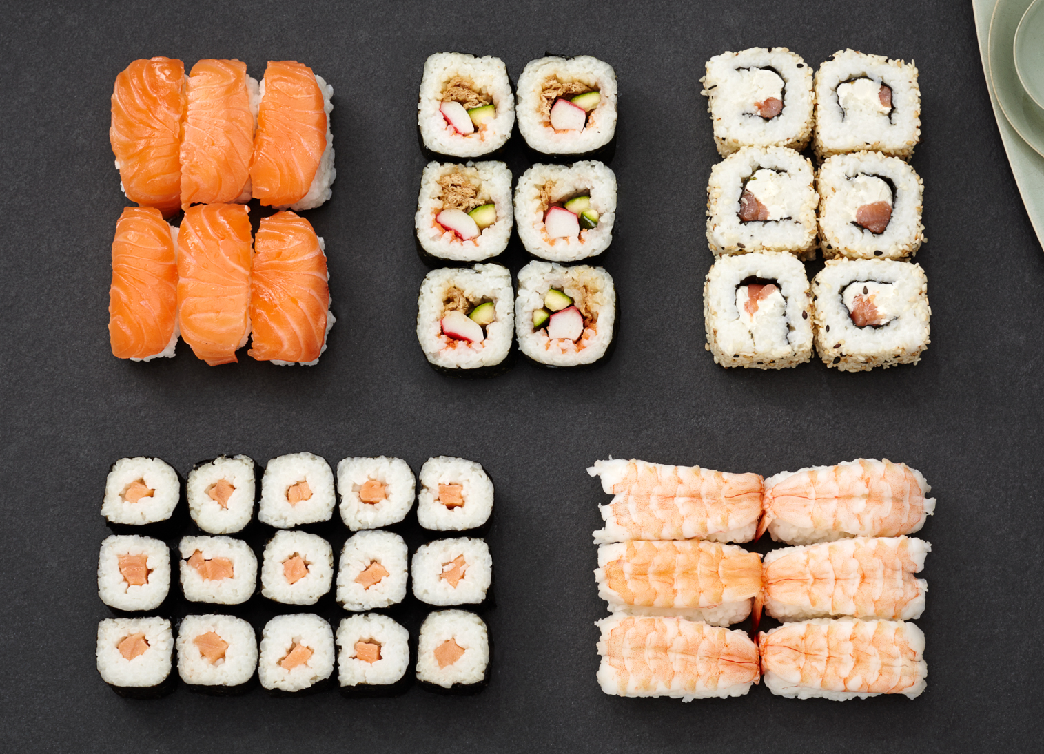 Sushi Nigiri-Maki-California Mixbox