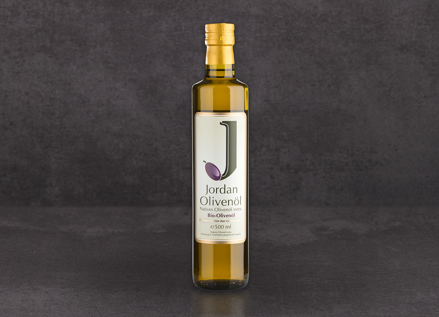 Jordan · Natives Bio-Olivenöl extra · 500 ml