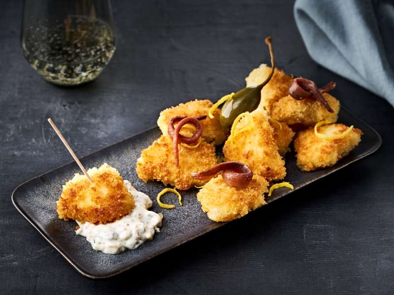 Rezept: Seeteufel-Schnitzelchen mit Remoulade