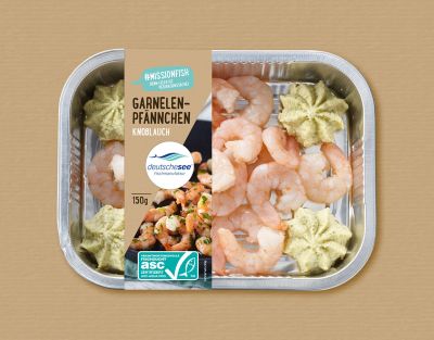 Garnelenpfännchen Knoblauch