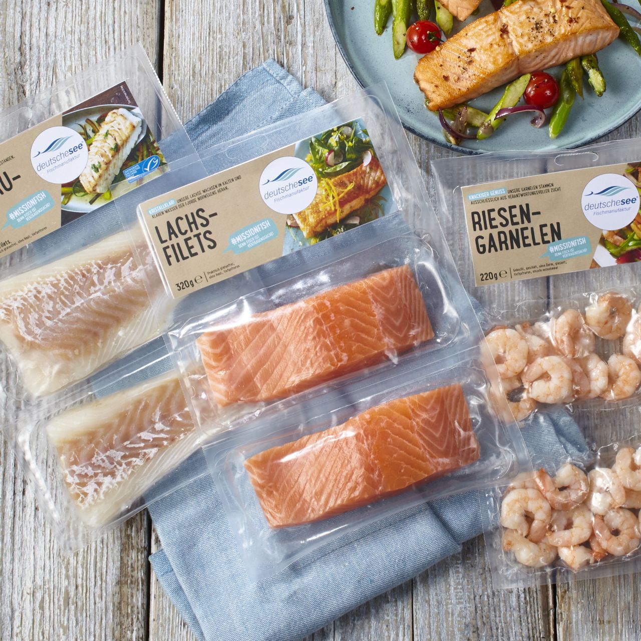 Rezepte mit Fisch & Meeresfrüchte