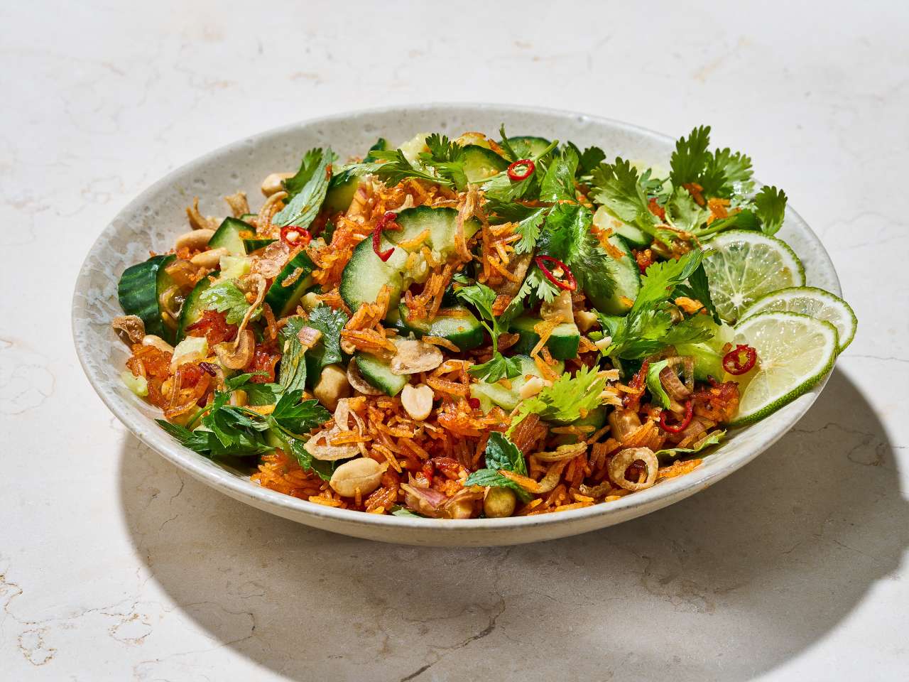 Rezept Koreanischer crispy Reissalat