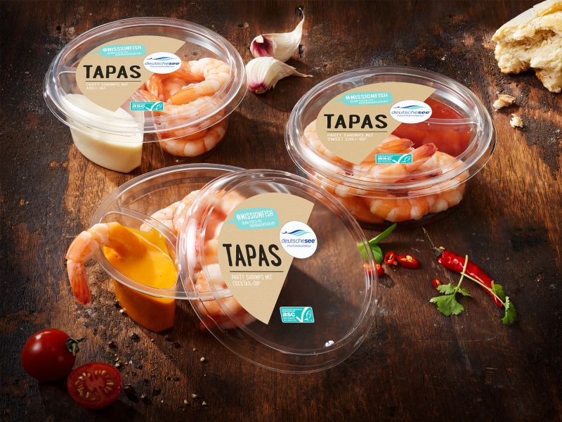 Tapas mit Seafood