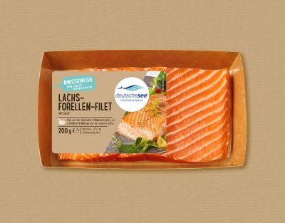 Lachsforellenfilet