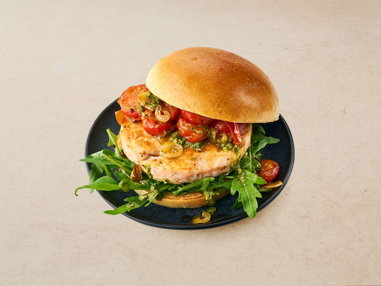 Crunchy Kabeljau-Seelachs-Burger