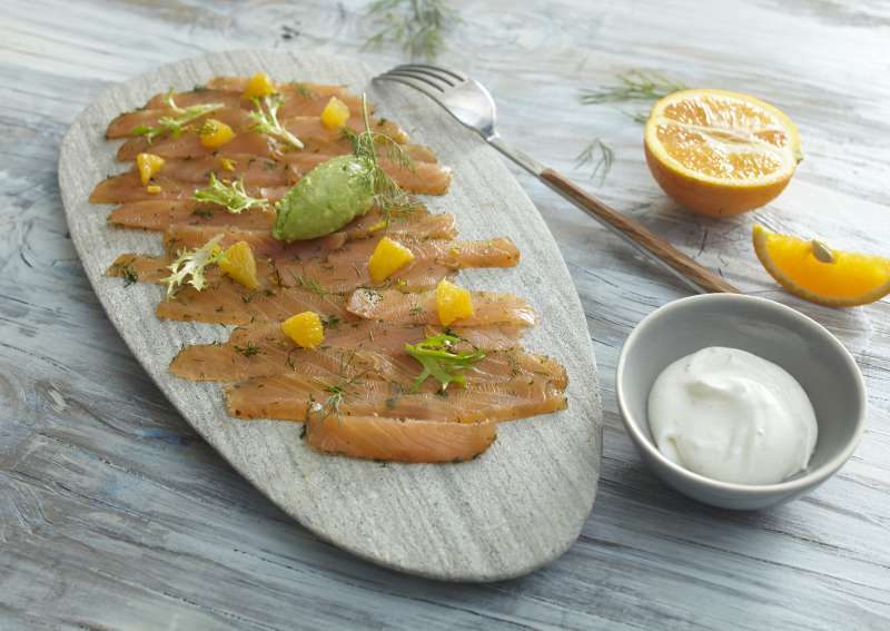Thunfisch-Carpaccio &amp; Tatar